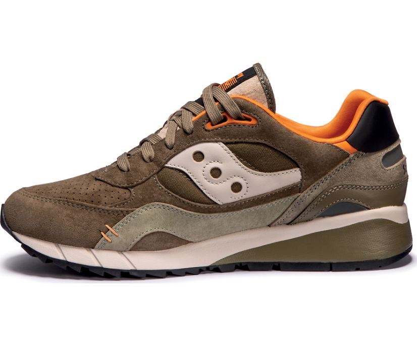 Saucony Shadow 6000 Destination Unknown Women's Originals Olive / Orange | Canada 079QMAZ